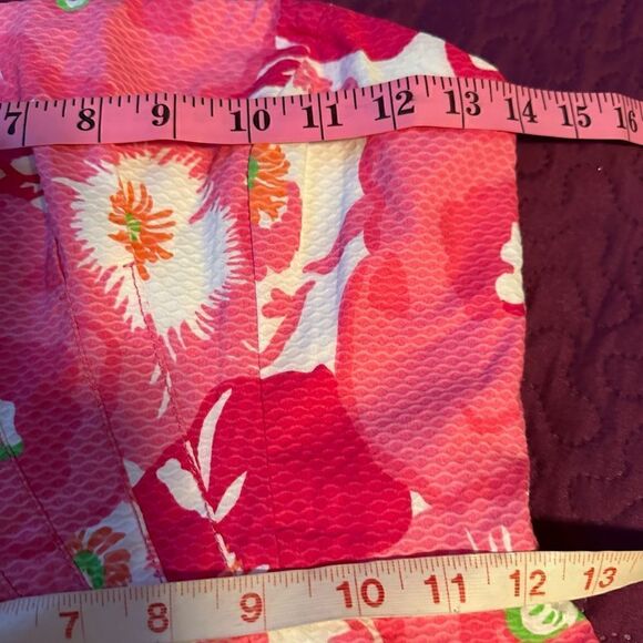Lilly Pulitzer size 0 strapless dress with boning - fully lined - Picture 6 of 9